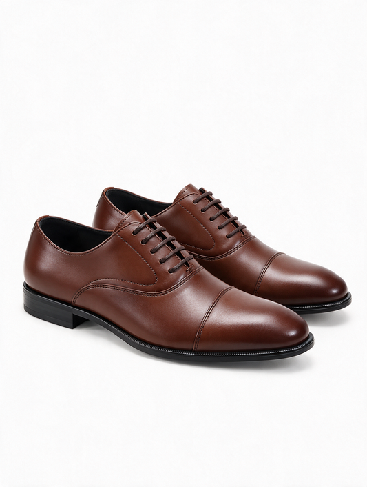 Zapato clásico Oxford Marrón