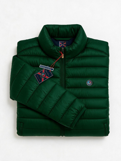 Chaqueta LETUR acolchado de hombre verde