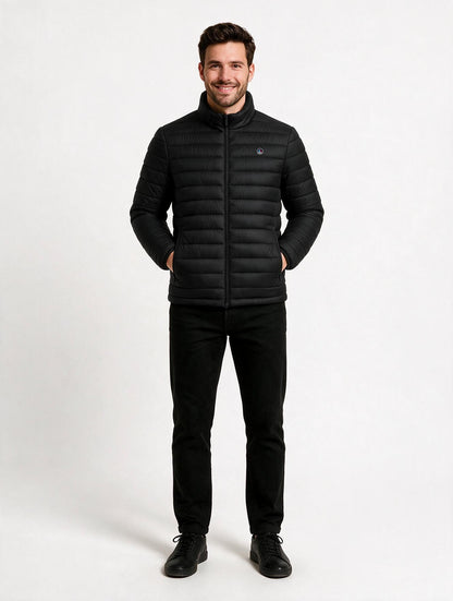 Chaqueta LETUR acolchado de hombre negro