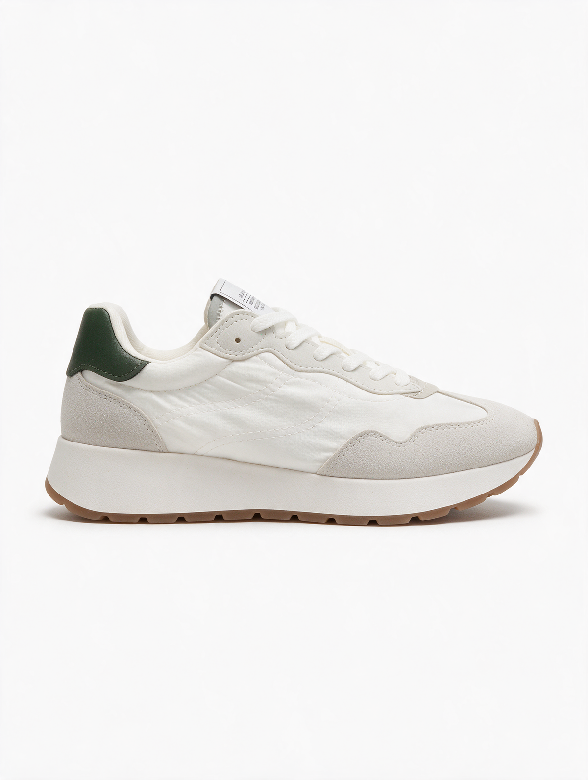 Zapatillas casual mujer Blanco Gris