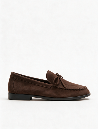 Zapatos mocasín mujer Marrón