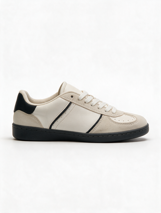 Zapatillas casual mujer Gris Blanco y Marino Corina