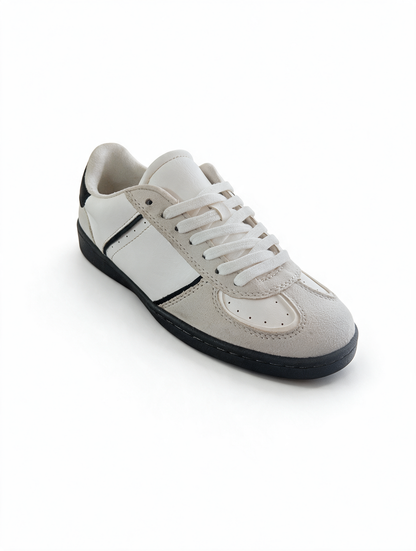 Zapatillas casual mujer Gris Blanco y Marino