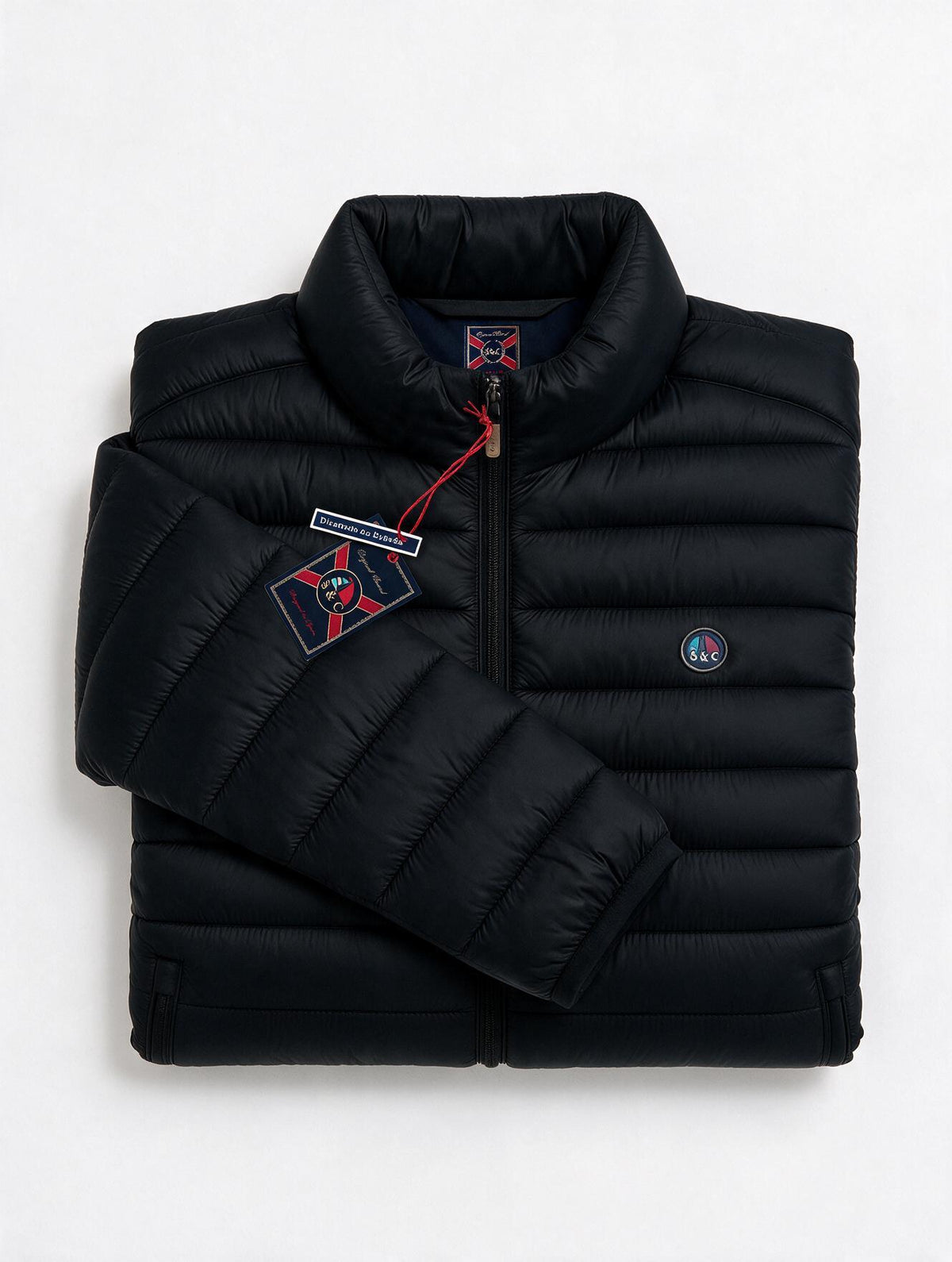 Chaqueta LETUR acolchado de hombre negro