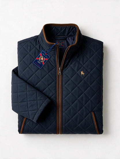 Chaqueta rombos Marino