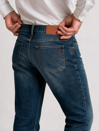 Pantalón Vaquero oscuro Ibiza