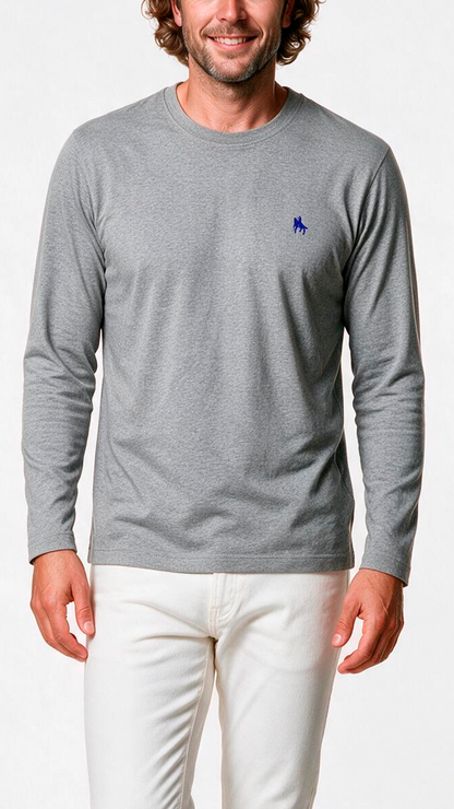Camiseta Manga Larga Gris Vigoré