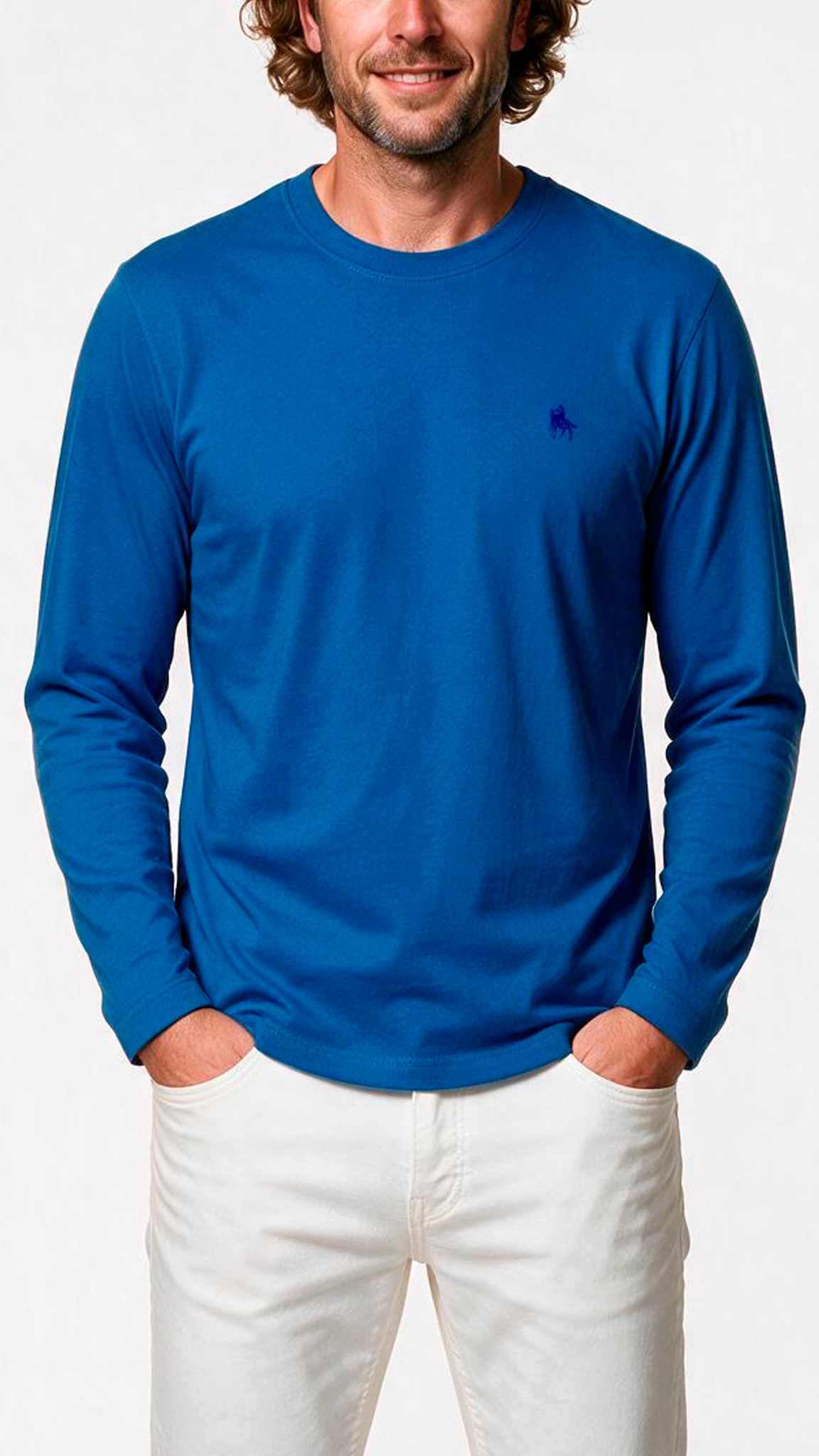 Camiseta Manga Larga Royal