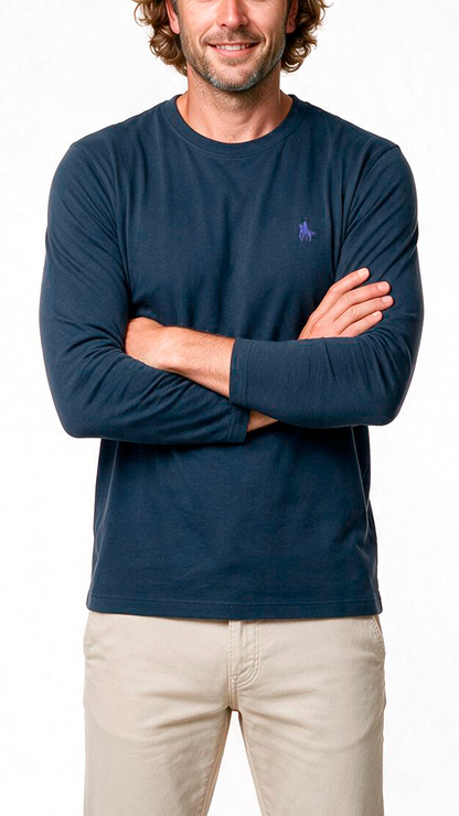 Camiseta Manga Larga Denim