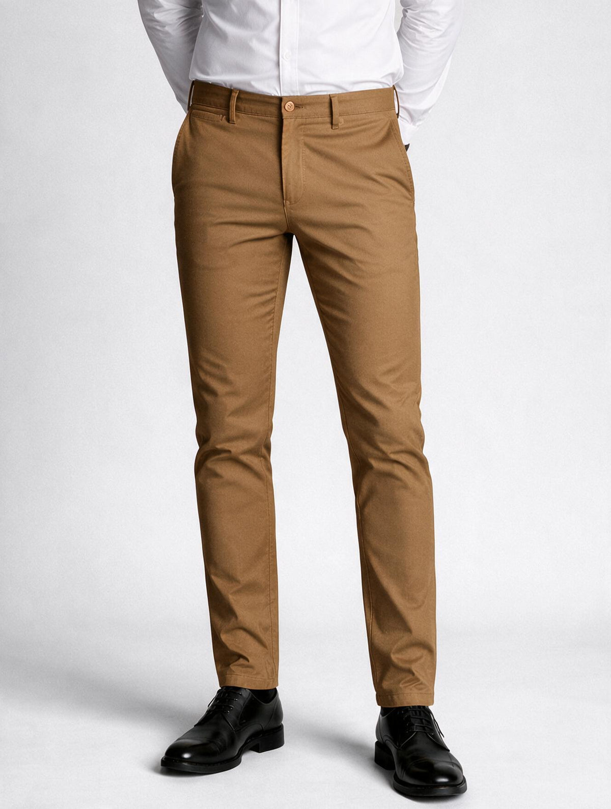 Pantalón chino Ocre