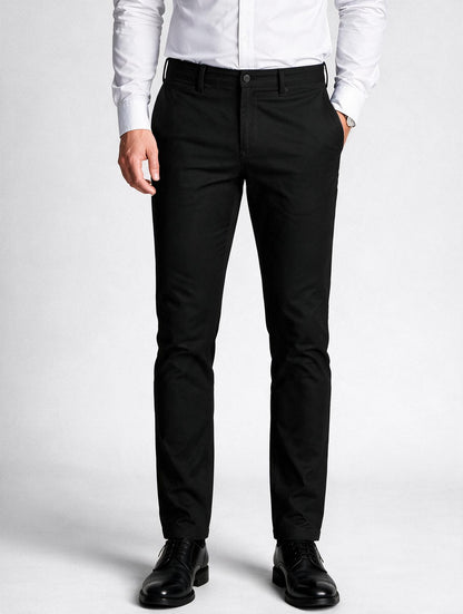 Pantalón chino Negro