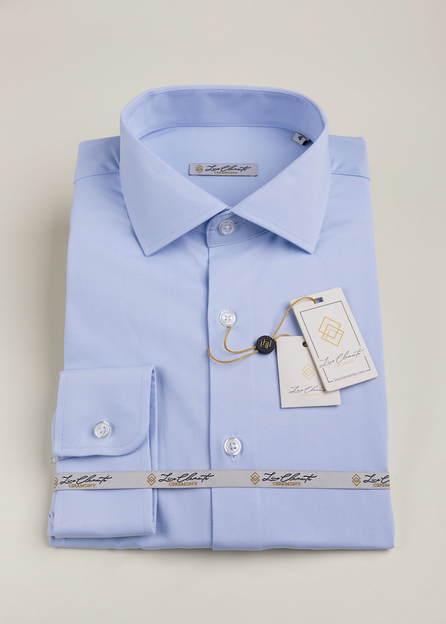 Camisa Ceremony Celeste