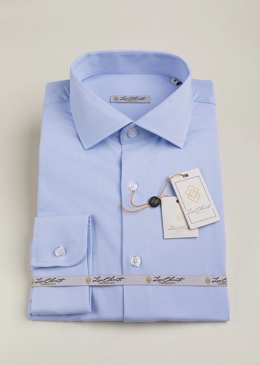 Camisa Ceremony Celeste