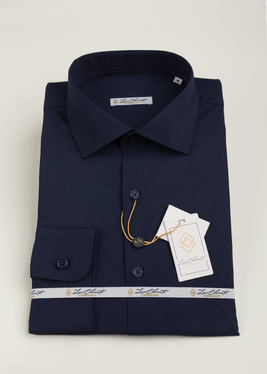 Camisa Ceremony Miura Marino