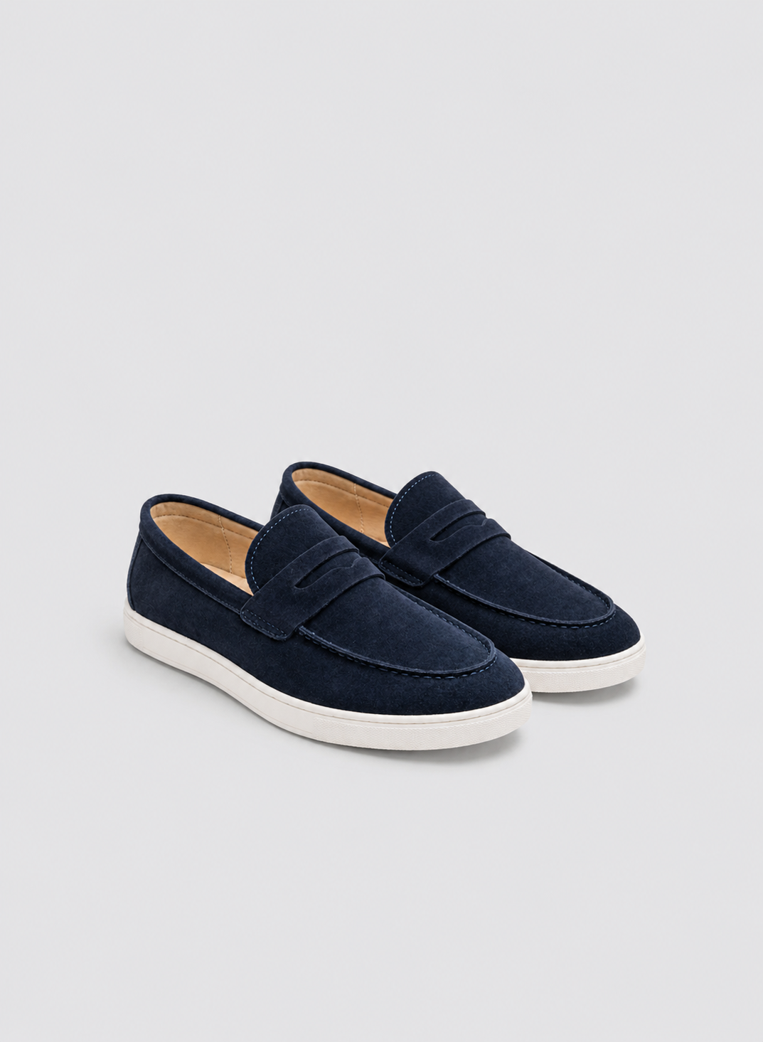 ZAPATO MOCASÍN CASUAL HOMBRE ANTE MARINO