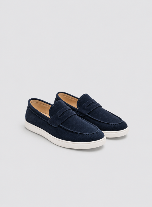 ZAPATO MOCASÍN CASUAL HOMBRE ANTE MARINO